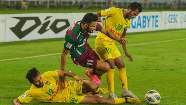 AFC Cup 2023-24: মোহনবাগান সুপার জায়ান্টের বিজয়রথ ছুটছে AFC Cup 2023-24: মোহনবাগান সুপার জায়ান্টের বিজয়রথ ছুটছে