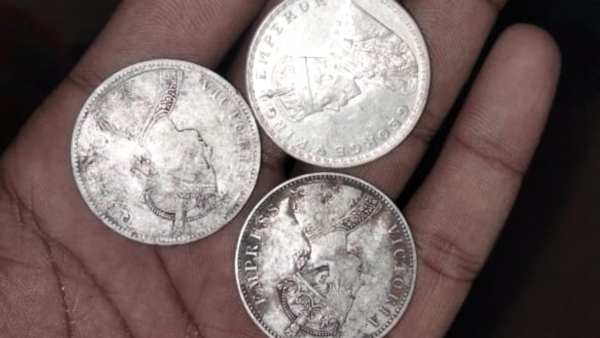 silver coins found