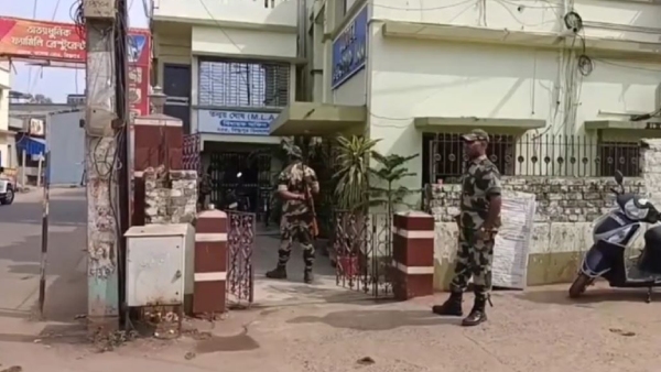 Income tax raid on Trinamool MLAs house