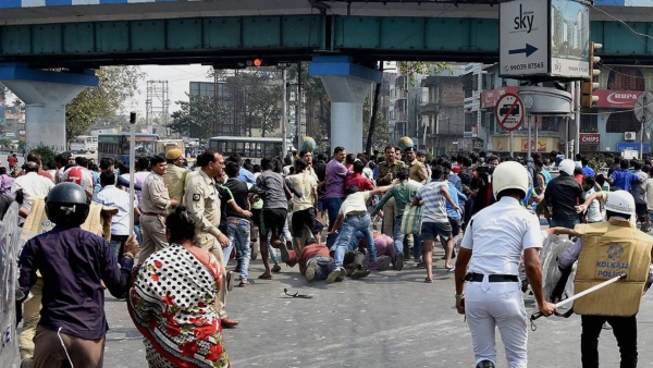 Kolkata Chingrighata Clash