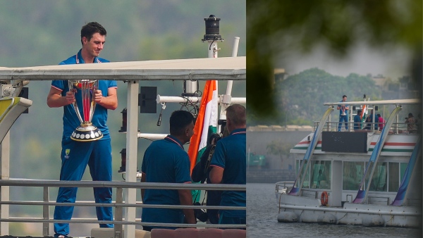 ICC World Cup 2023: বিশ্বকাপ ট্রফি নিয়েই মোদীর রেস্তরাঁয় কামিন্স! ICC World Cup 2023: বিশ্বকাপ ট্রফি নিয়েই মোদীর রেস্তরাঁয় কামিন্স!