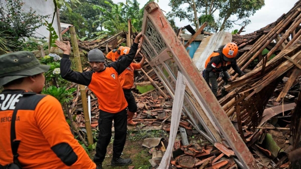 Earthquake in Indonesia