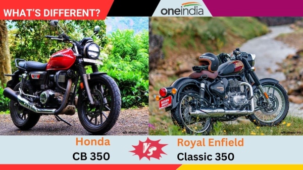 Honda CB350 vs Royal Enfield Classic 350