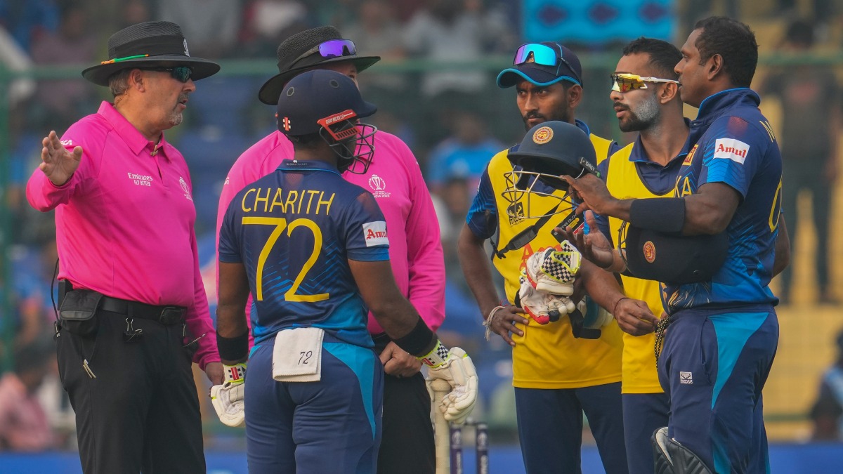 ICC CWC 2023: আন্তর্জাতিক ক্রিকেটে প্রথম, টাইমড আউট অ্যাঞ্জেলো! একই বলে ...