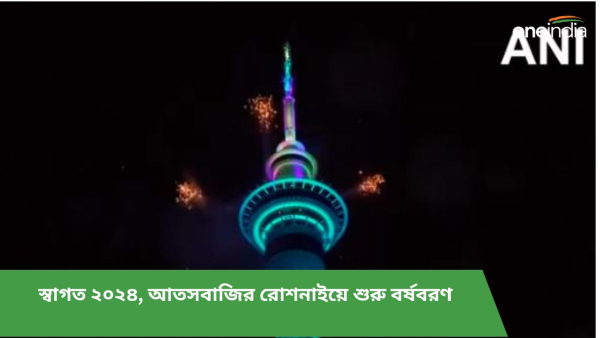 স্বাগত ২০২৪, আতসবাজির রোশনাইয়ে শুরু বর্ষবরণ 