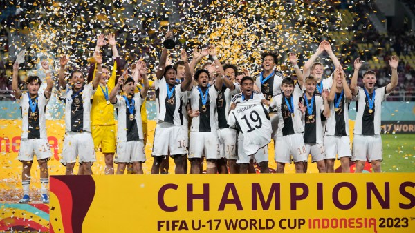 FIFA U-17 World Cup 2023: অনূর্ধ্ব ১৭ বিশ্বকাপ জিতে রেকর্ড জার্মানির FIFA U-17 World Cup 2023: অনূর্ধ্ব ১৭ বিশ্বকাপ জিতে রেকর্ড জার্মানির