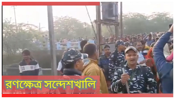 ED attacked in Sandeshkhali ED attacked in Sandeshkhali