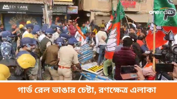 BJP Yuva Morcha March