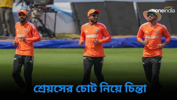  ভারতীয় শিবিরে উদ্বেগ, চোট পেলেন শ্রেয়স! 