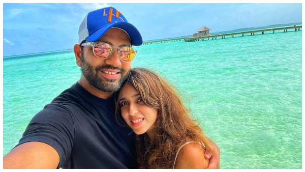 Rohit Sharma and Ritika Sajdeh