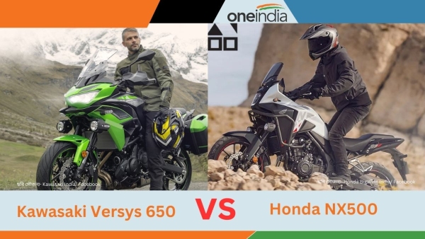 Honda NX500 Vs Kawasaki Versys 650