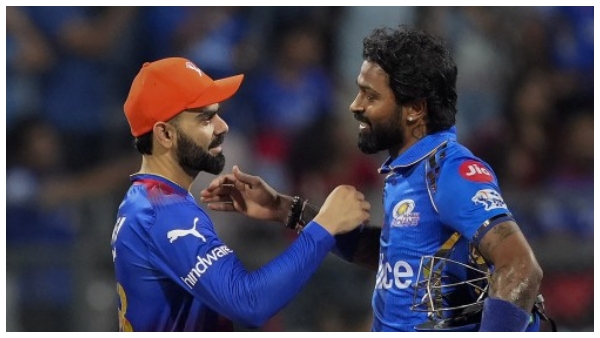 IPL 2024 MI vs RCB Virat Kohli and Hardik Pandya