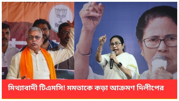 Dilip Ghosh attacked the All India TMC party Dilip Ghosh attacked the All India TMC party