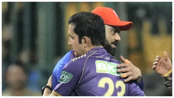 Virat Kohli and Gautam Gambhir