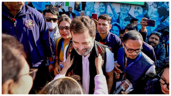 Rahul Gandhi in Manipur
