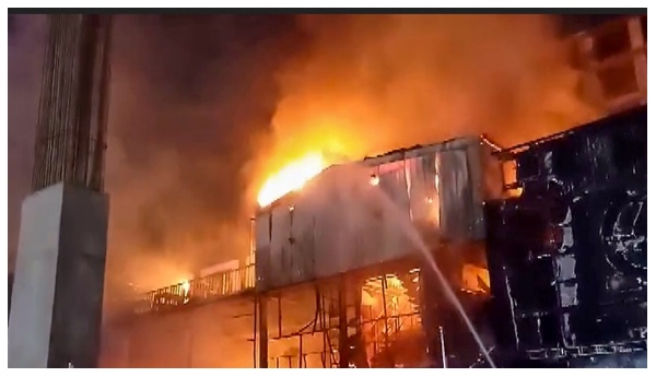 Fire at Kolkata Fire at Kolkata