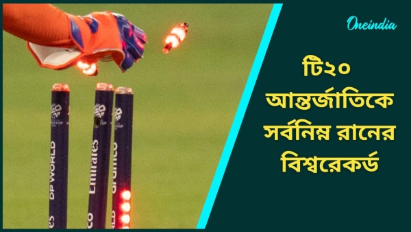 Lowest T20I Total Lowest T20I Total