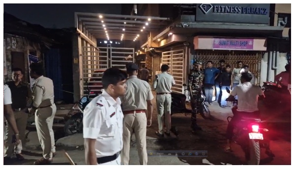 Firing at Howrah Firing at Howrah