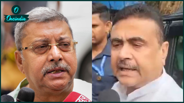 Suvendu Adhikari and Kalyan Banerjee