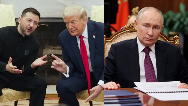 Donald Trump and Volodymyr Zelensky Donald Trump and Volodymyr Zelensky