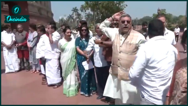 Trinamool MPs raise voice again on 100 days work money issue Trinamool MPs raise voice again on 100 days work money issue