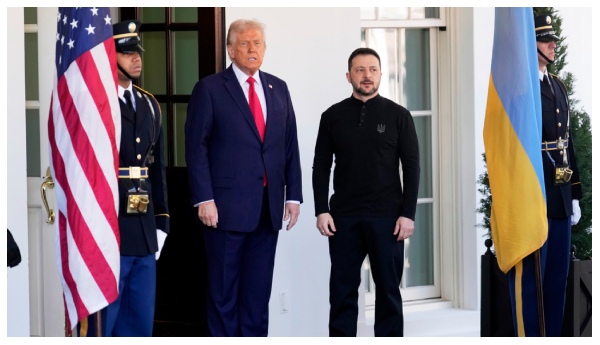 Donald Trump Volodymyr Zelensky Clash