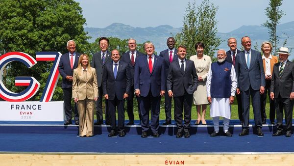 PM Modi with world leaders at G7 summit
