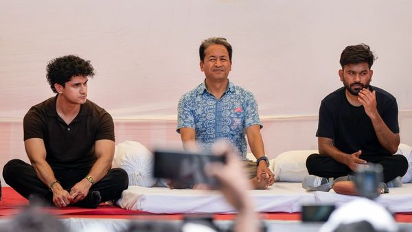 Sonam Wangchuk protesting against exam corruption in Delhi