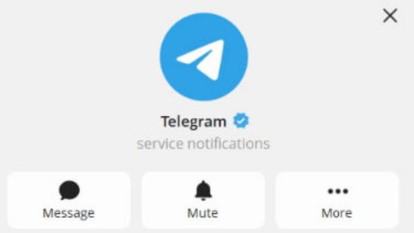 Telegram app icon with digital security warning overlay Telegram app icon with digital security warning overlay