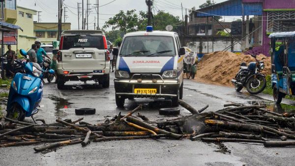 Police conducting investigations at Baruipur crime scene