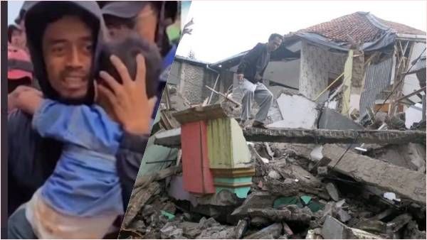Indonesia Earthquake: मासूम बच्चे ने मौत को दी मात, दो दिन बाद मलबे से जिंदा बाहर आया...
