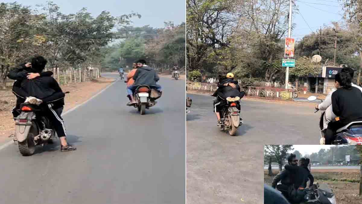 Chhattisgarh: भिलाई की सड़कों पर गर्लफ्रेंड के साथ बाइक पर किया स्टंट, दुर्ग पुलिस ने दोनों को पकड़ा