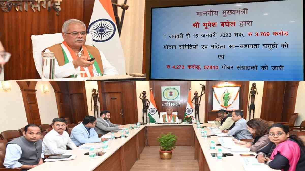 सीएम भूपेश ने अब तक 201 करोड़ रुपये का खरीदा गोबर, रीपा में स्थानीय युवाओं के अनुरूप स्थापित होंगे उद्योग