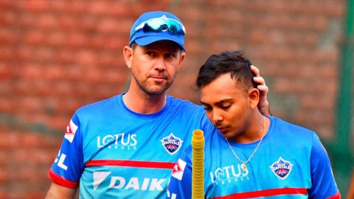 IPL 2023: दिल्ली कैपिटल्स के कोच रिकी पोंटिंग का बड़ा दावा, कहा- इस साल का सीजन पृथ्वी शॉ के रहेगा नाम