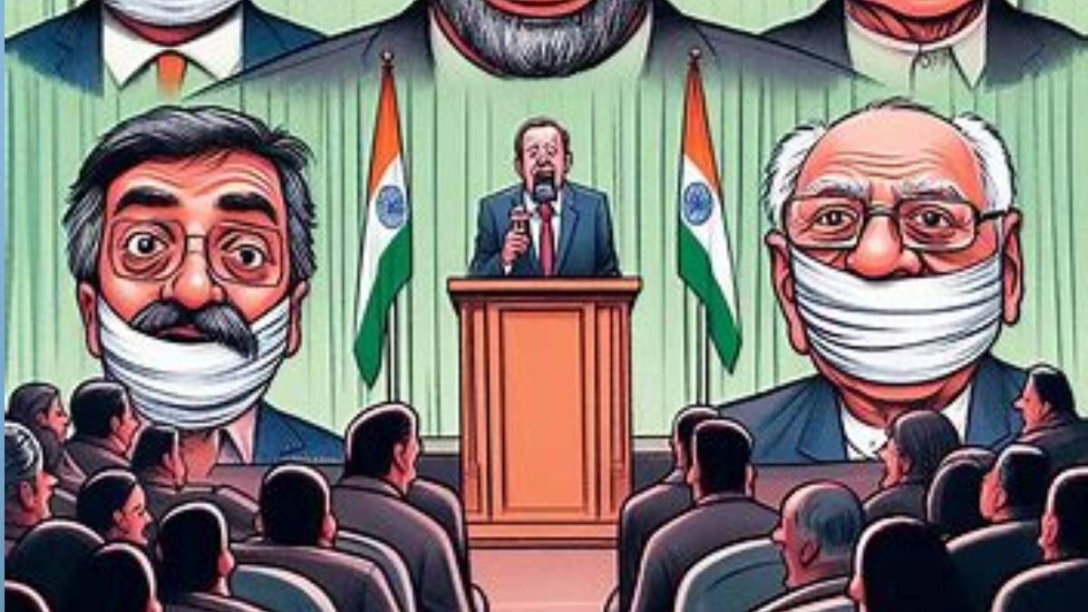 क्या नेताओं के मुंह पर पट्टी बांधकर होगा चुनाव प्रचार?