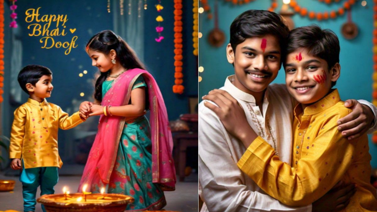Happy Bhai Dooj: भाई-बहन का त्योहार भाईदूज आज! अपनों को भेजें ये खास संदेश