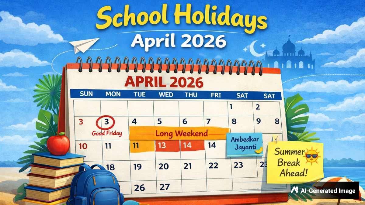School Holidays April 2026: अप्रैल में कितने दिन बंद रहेंगे स्कूल? अभी कर लें हॉलिडे की प्लानिंग