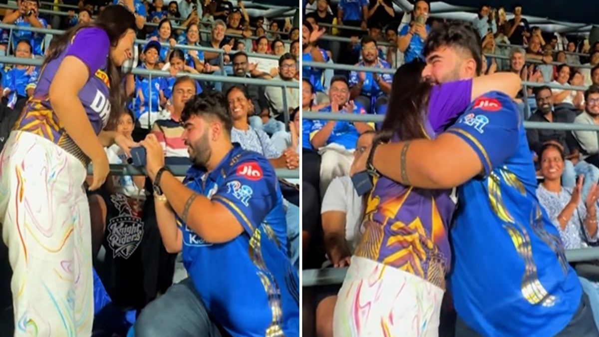 IPL के LIVE मैच में गर्लफ्रेंड को किया प्रपोज, फिर मच गया बवाल! हुआ कुछ ऐसा कि अटक गई फैंस की सांसें?