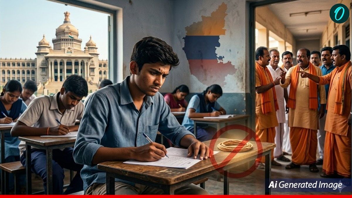 CET Exam में छात्रों का उतरवाया गया जनेऊ! कर्नाटक सरकार पर आगबबूला BJP बोलीं- क्या हिंदू होना अपराध है? 
