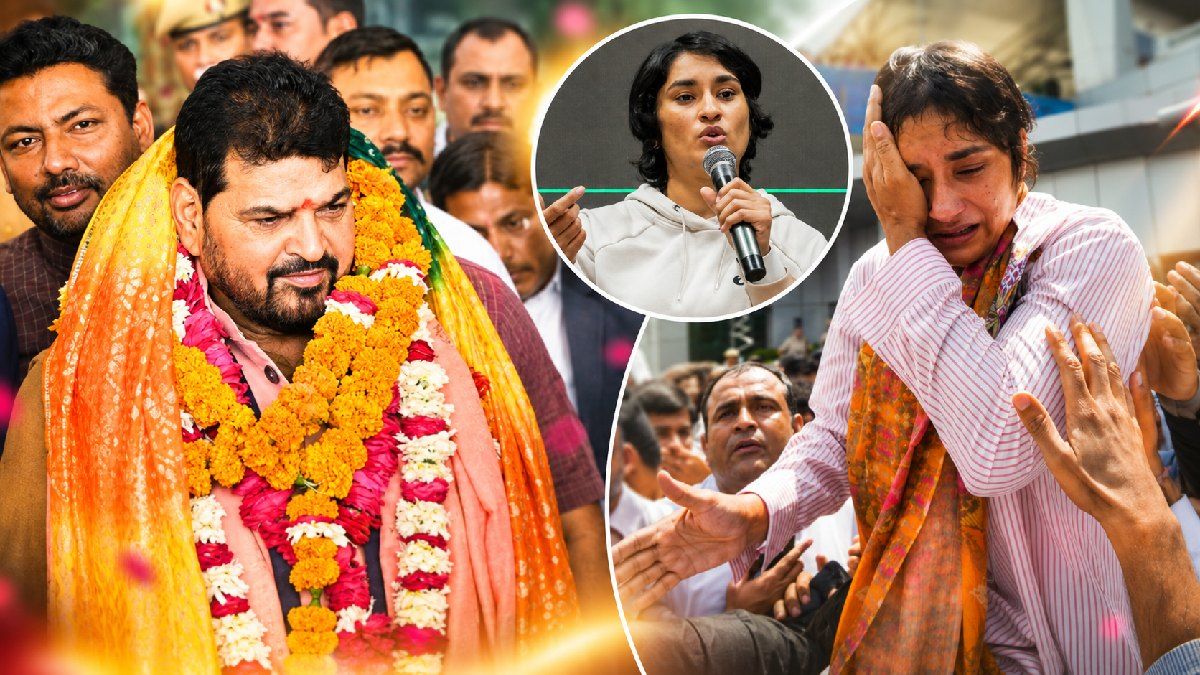 Wrestlers Harassment: 'मैं गड़बड़ी ठीक कर रहा', Brij Bhushan का दावा, कुश्ती छोड़ हरियाणा लौंटी विनेश फोगाट 