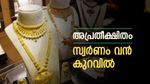 സ്വര്‍ണവില ഇടിഞ്ഞുവീണു; ജ്വല്ലറിയിലേക്ക് വിട്ടോ... ഈ മാസത്തെ ഏറ്റവും താഴ്ചയില്‍, അപ്രതീക്ഷിത ട്വിസ്റ്റ്