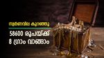 സ്വര്‍ണവില ഇന്ന് കുറഞ്ഞു; 58600 രൂപയ്ക്ക് എട്ട് ഗ്രാം സ്വര്‍ണം കിട്ടും, കൂടെ പണിക്കൂലിയും, ഇന്നത്തെ വില