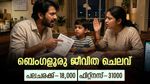 ബെംഗളൂരുവിൽ മൂന്നംഗ കുടുംബത്തിന് കഴിയാൻ വേണ്ടത് 1.66 ലക്ഷം രൂപ, കണ്ണുതള്ളിച്ച് ചെലവ് കണക്ക്
