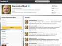Twitter's Modi Express steams past 600,000 followers