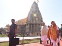 Narendra Modi offers prayers at Somnath temple