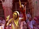 Widows of Vrindavan celebrate Holi