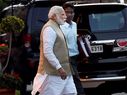 PM Modi sets example, shuns traffic restrictions
