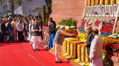 2001 Parliament attack: VP Dhankhar, PM Modi pay floral tributes to victims