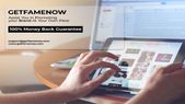 GetFameNow assists you in promoting your brand at your own pace
