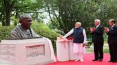 Watch: PM Modi Unveils Bust of Mahatma Gandhi in Hiroshima, Site of World's First Nuclear Attack